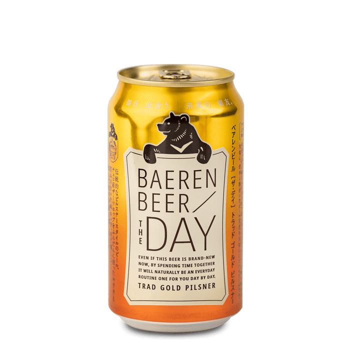 BAEREN 'THE DAY' TRADITIONAL GOLD PILSNER BEER 12 x 350ml